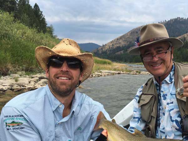 Dave Blackburnfishing guide, snowboard patroller, banjo player and  amazing guy is instrumental in helping us get our amazing instructor…